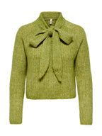 Maglia Only Kappa Verde con fiocco 15379207 /Cardamom Seed ONLY 