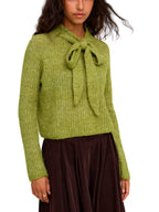 Maglia Only Kappa Verde con fiocco 15379207 /Cardamom Seed ONLY 