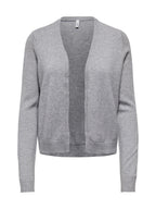 Cardigan Only Grigio Princess aperto 15379256 /Ultimate Grey ONLY 