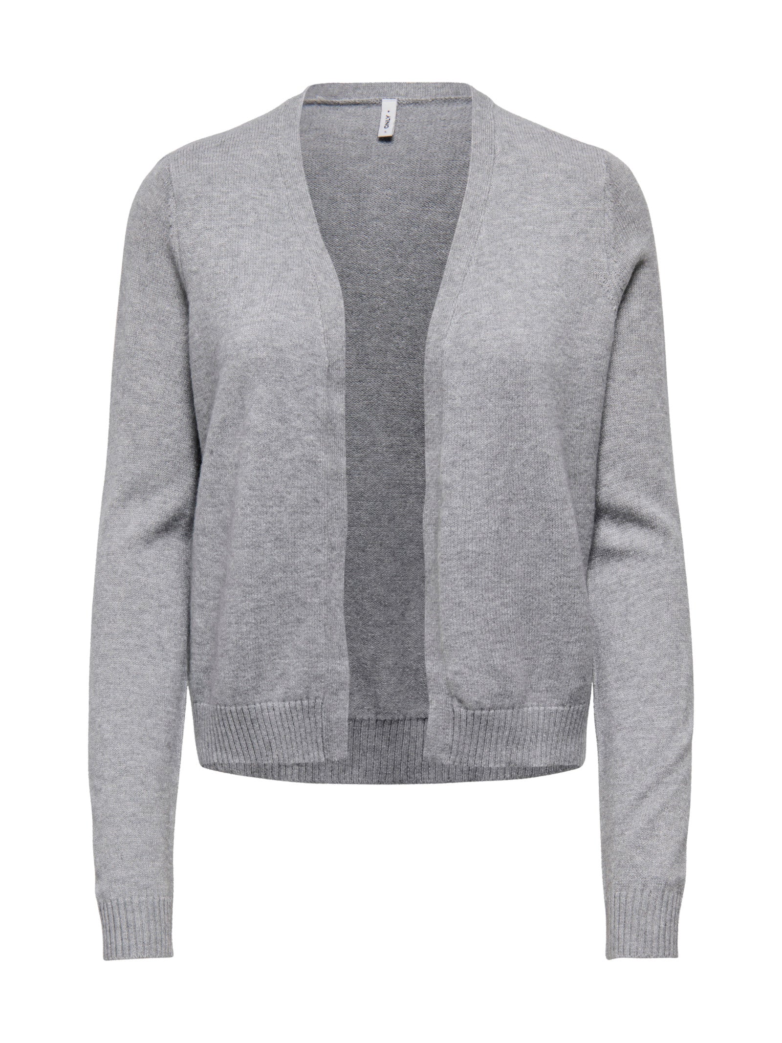 Cardigan Only Grigio Princess aperto 15379256 /Ultimate Grey ONLY 
