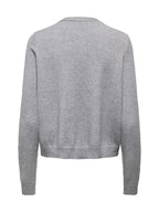 Cardigan Only Grigio Princess aperto 15379256 /Ultimate Grey ONLY 