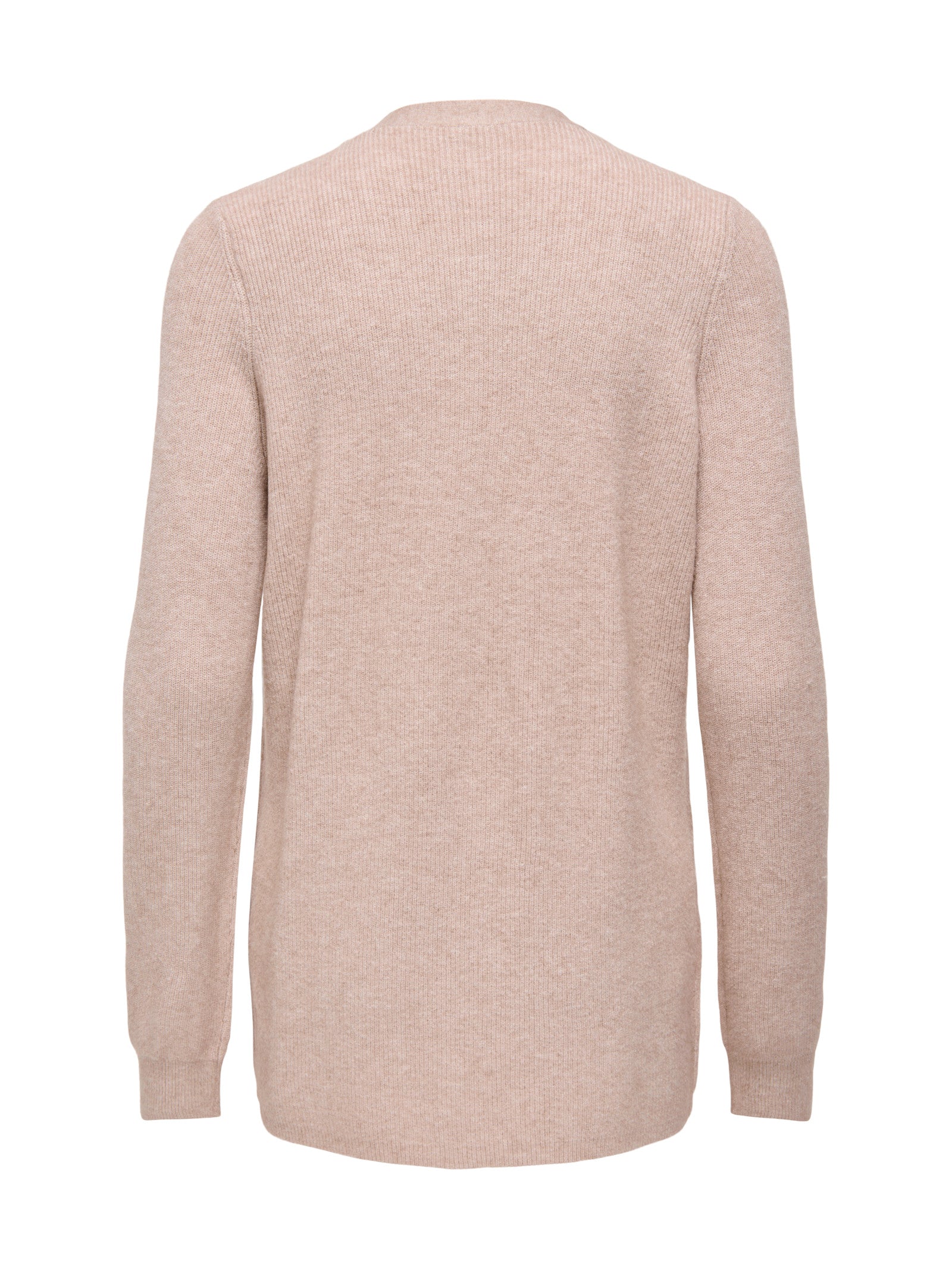 Cardigan Only Mary Nero Beige sul davanti. 15379258 /Mocha Meringue ONLY 