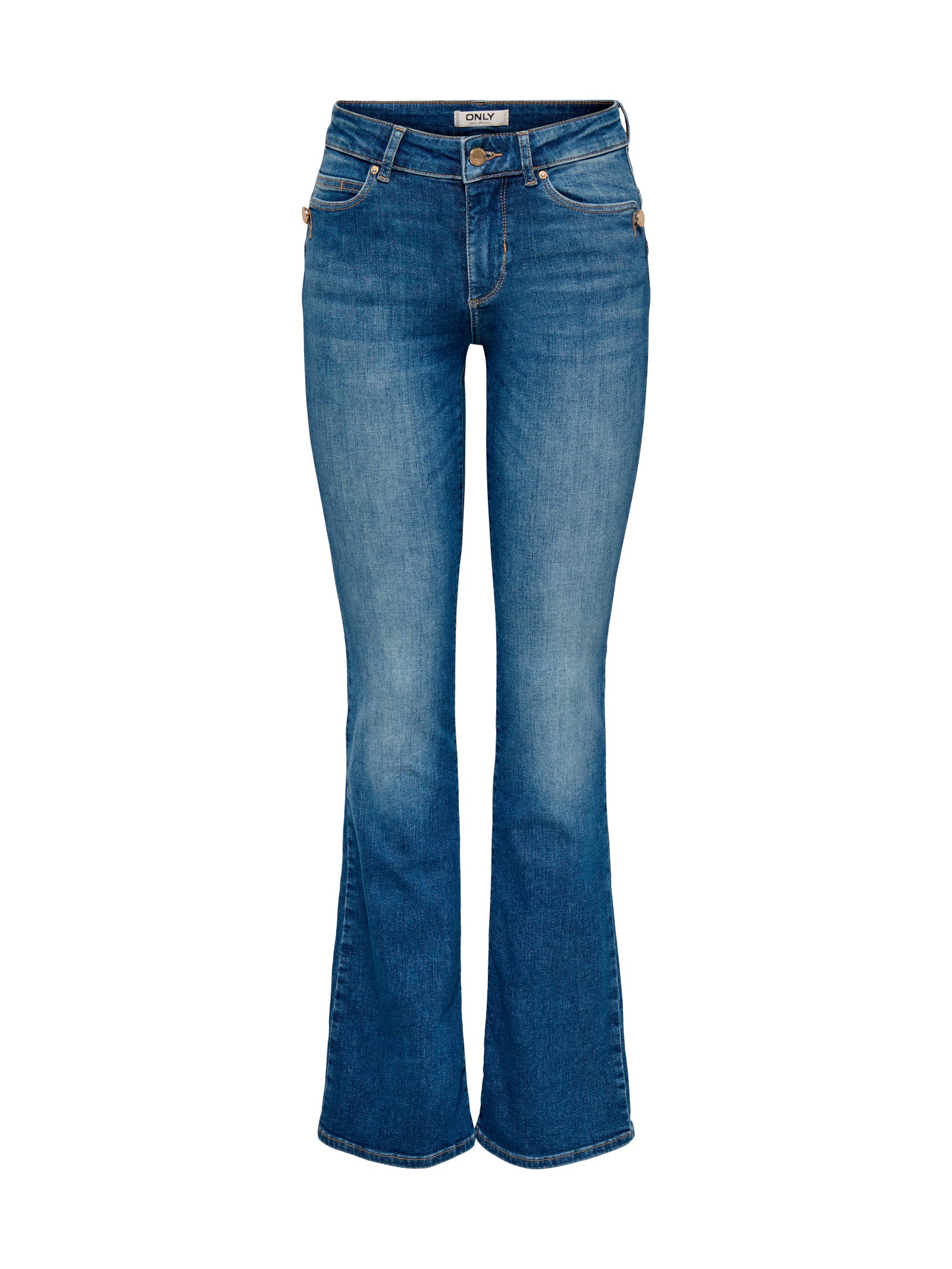 Jeans Only Blush Mid Medium Blue Denim flare 15379313 /Medium Blue Denim ONLY 