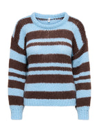 Maglia Only Nordic Celeste a righe 15379589 /Dusty Blue ONLY 