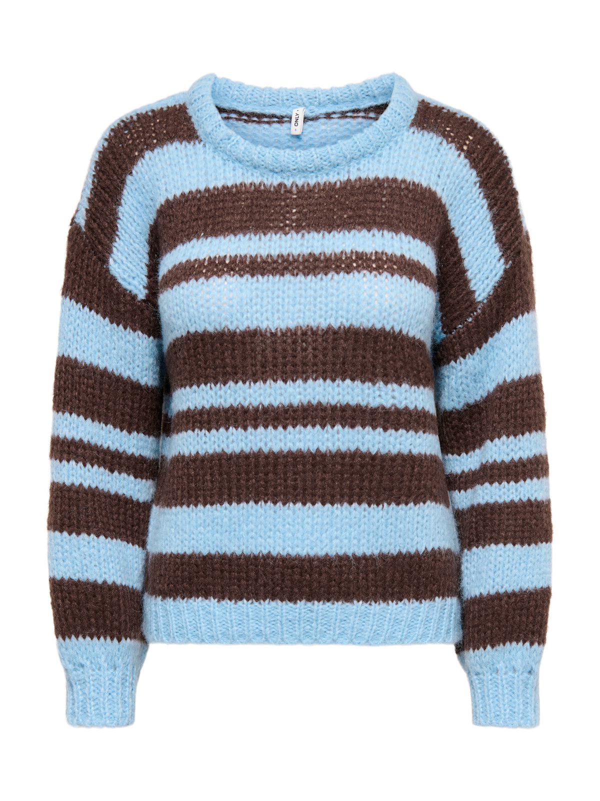 Maglia Only Nordic Celeste a righe 15379589 /Dusty Blue ONLY 