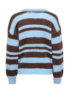 Maglia Only Nordic Celeste a righe 15379589 /Dusty Blue ONLY 