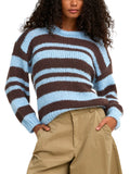 Maglia Only Nordic Celeste a righe 15379589 /Dusty Blue ONLY 
