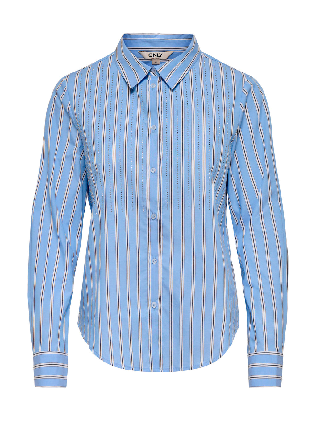 Camicia Only Dinaz Celeste a righe 15379657 /Lavender Lustre ONLY 
