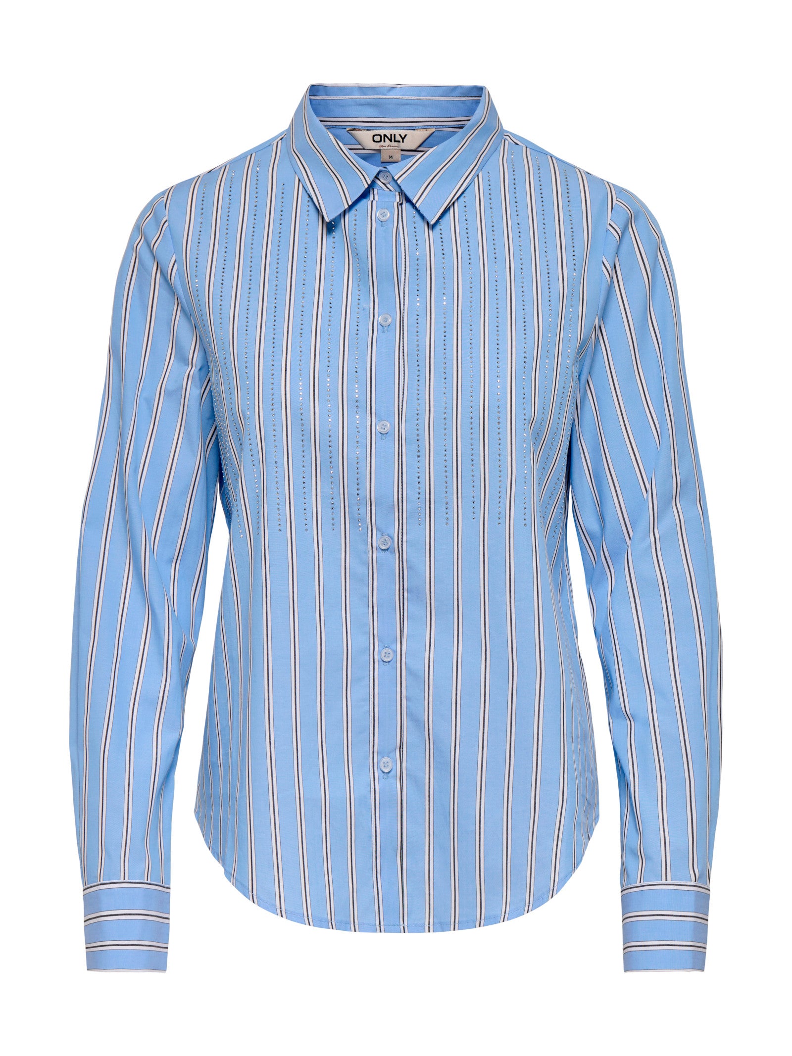 Camicia Only Dinaz Celeste a righe 15379657 /Lavender Lustre ONLY 