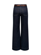 Jeans Only Madison Dark Blue Denim a palazzo 15379805 /Dark Blue Denim ONLY 