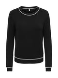 Maglia ONLY Andrea Nera girocollo 15380411 /Black ONLY 