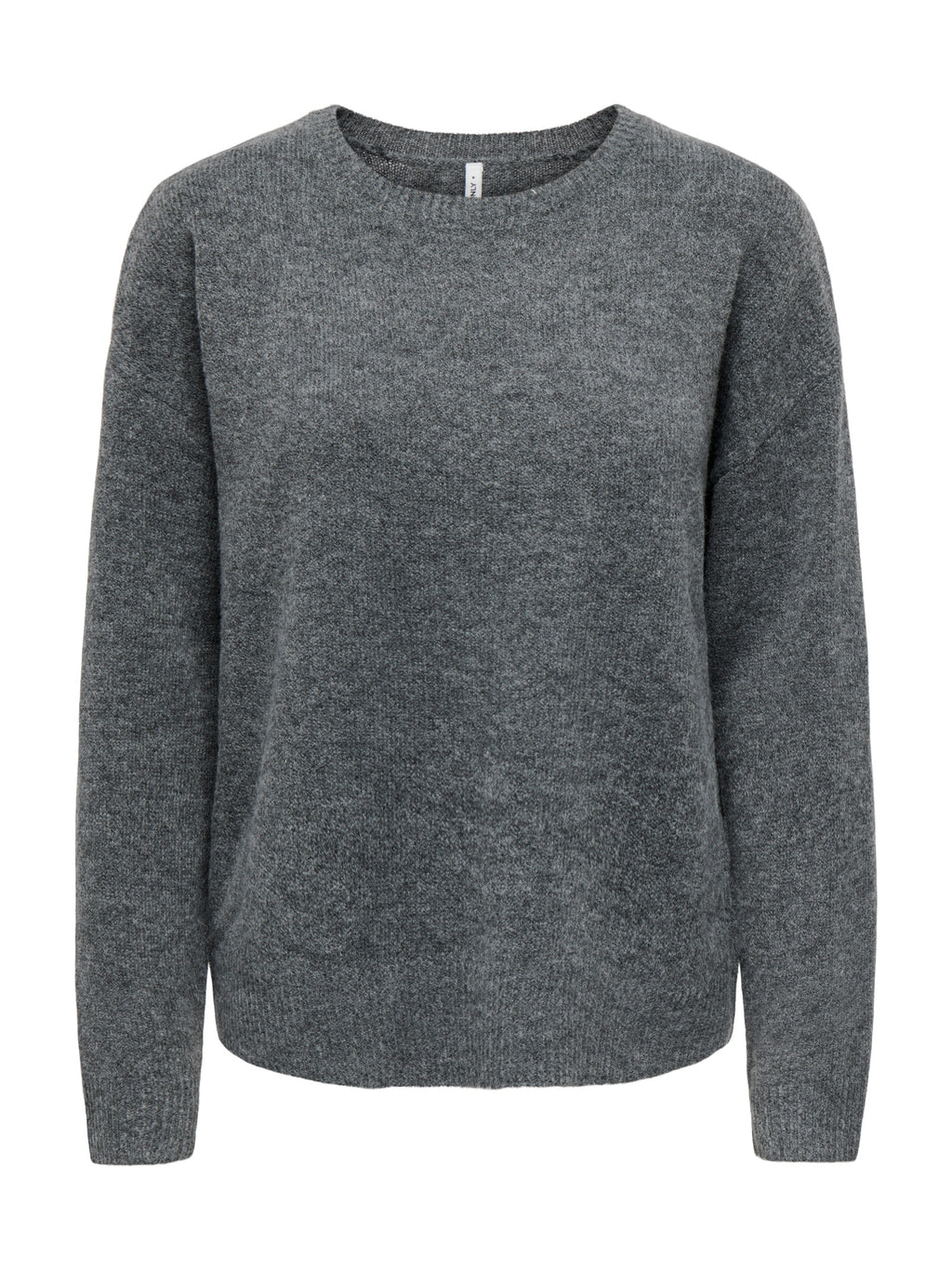 Maglia Only Olivia Grigio girocollo 15380548 /Dark Grey Melange ONLY 