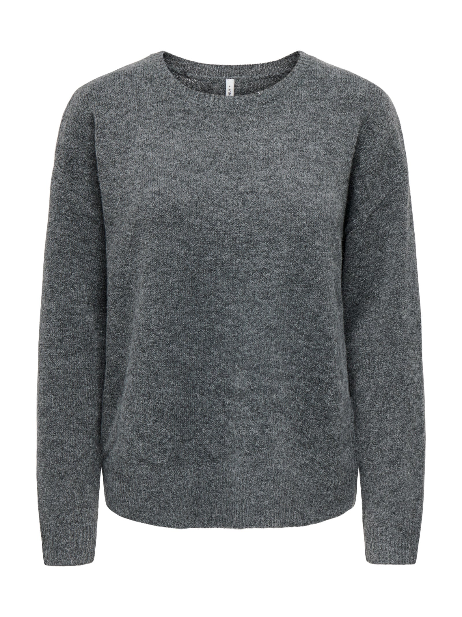 Maglia Only Olivia Grigio girocollo 15380548 /Dark Grey Melange ONLY 