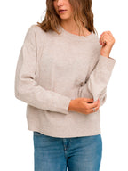 Maglia Only Olivia Beige girocollo 15380548 /Humus ONLY 