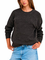 Maglia Only Olivia Marrone girocollo 15380548 /Mole ONLY 