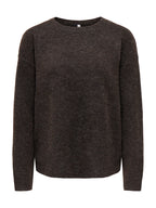 Maglia Only Olivia Marrone girocollo 15380548 /Mole ONLY 