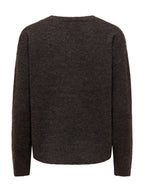 Maglia Only Olivia Marrone girocollo 15380548 /Mole ONLY 