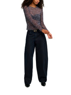 T-shirt Only Nox Grigia pois in tulle 15380551 /Magnet ONLY 