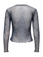 T-shirt Only Nox Grigia pois in tulle 15380551 /Magnet ONLY 