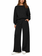 Pantalone Only Scarlet Nero in felpa con strass 15380681 /Black ONLY 