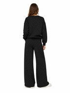 Pantalone Only Scarlet Nero in felpa con strass 15380681 /Black ONLY 