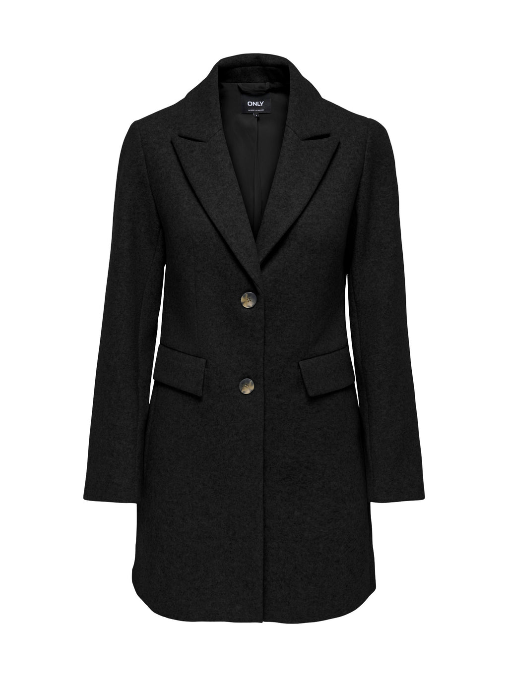 Cappotto Only Bloom Nero con revers 15380750 /Black ONLY 