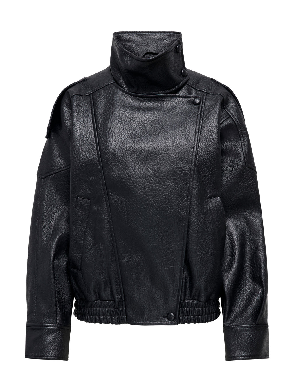 Giubbotto ONLY Vani Nero effetto pelle 15380880 /Black ONLY 
