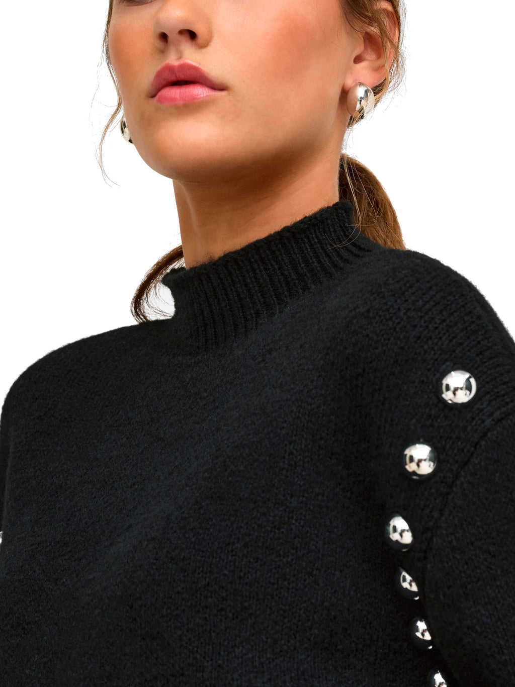Maglia Only Selma Nera a collo alto 15381463 /Black ONLY 