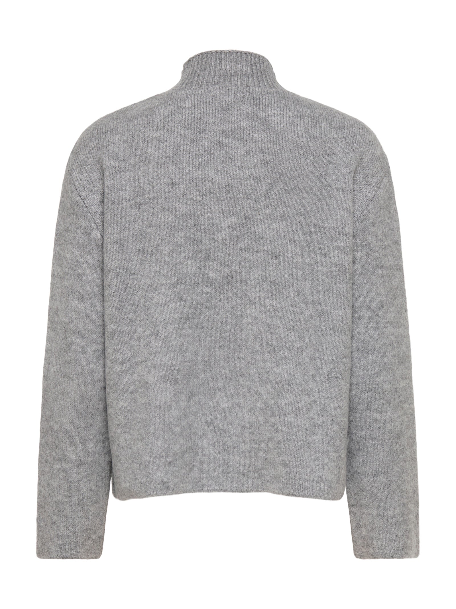 Maglia Only Selma Grigia a collo alto 15381463 /Medium Grey Melange ONLY 