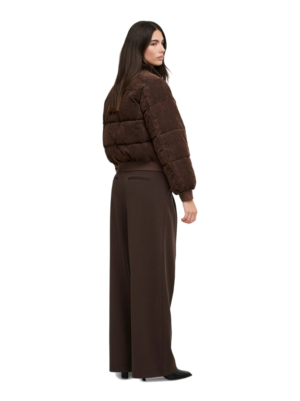 Giubbotto Only Nicoline Marrone in velluto 15382159 /Coffee Bean ONLY 
