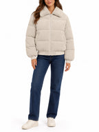 Giubbotto Only Nicoline Panna in velluto 15382159 /Moonbeam ONLY 