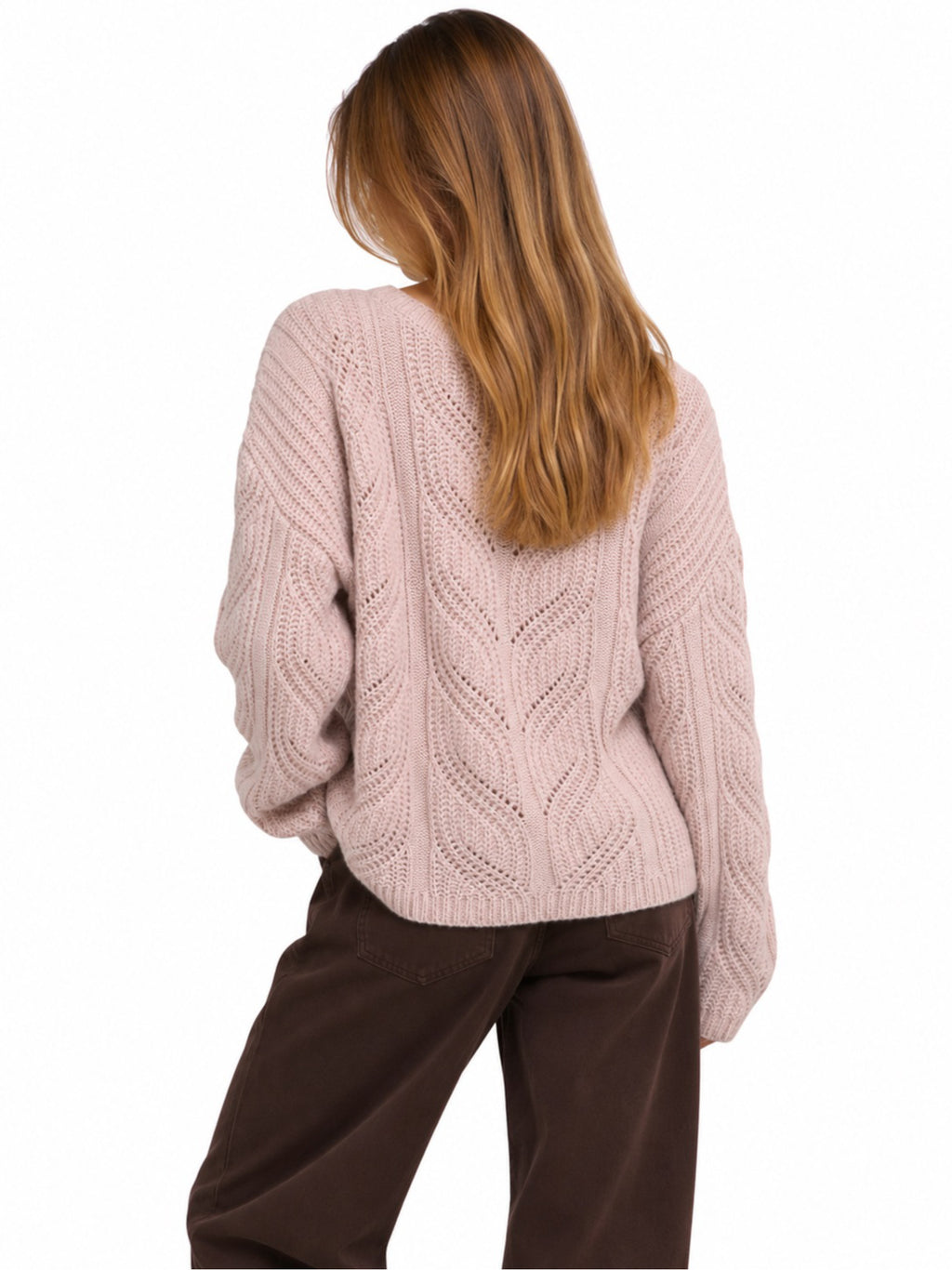 Maglia Only Sophie Rosa a trecce 15382732 /Pale Lilac ONLY 