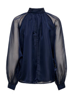 Blusa Only Lumeria Blu con fiocco 15383194 /Navy Blazer ONLY 