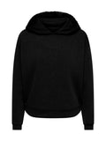 Felpa ONLY Flame Nero con cappuccio 15383216 /Black ONLY 