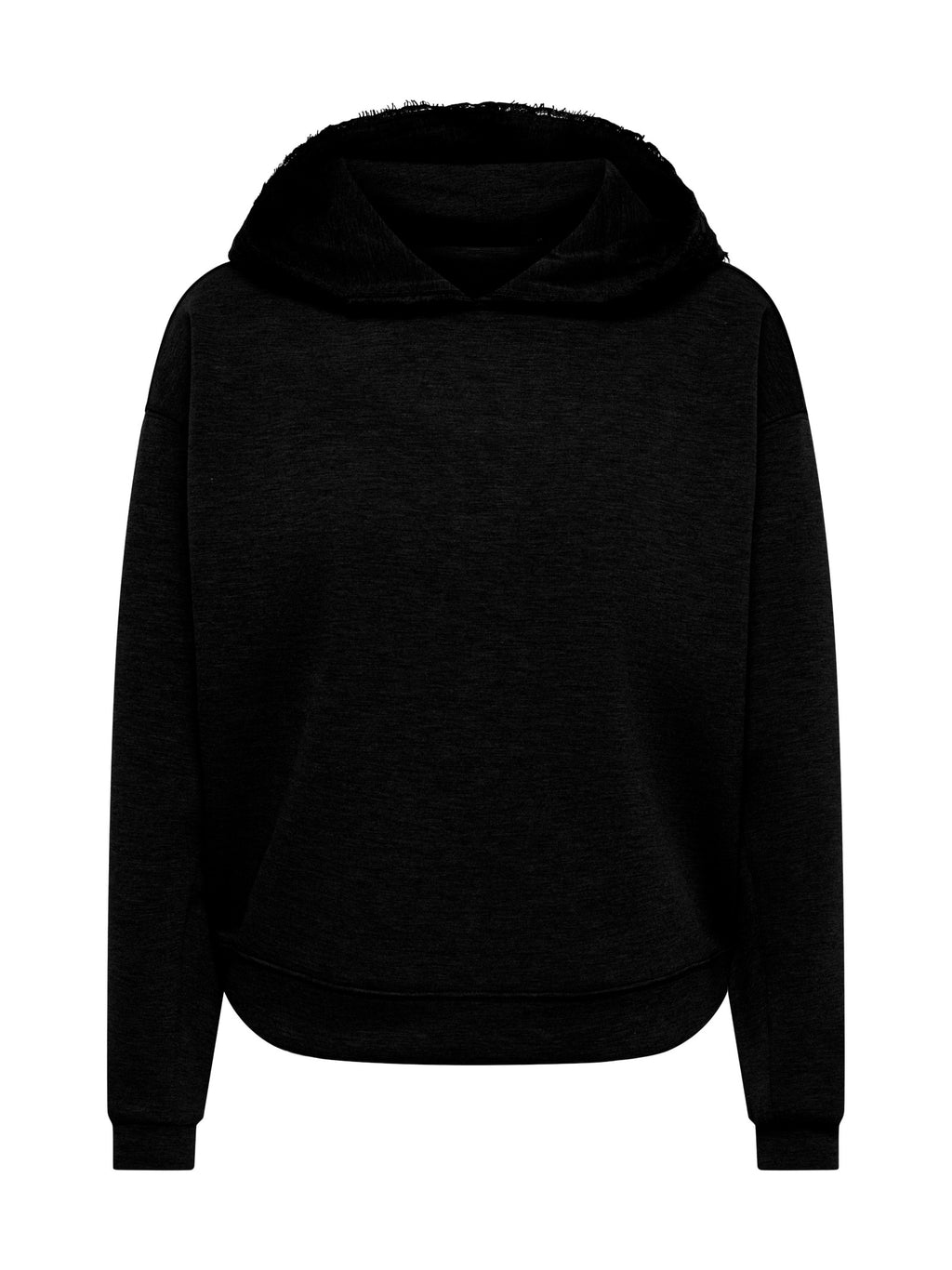 Felpa ONLY Flame Nero con cappuccio 15383216 /Black ONLY 