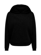 Felpa ONLY Flame Nero con cappuccio 15383216 /Black ONLY 
