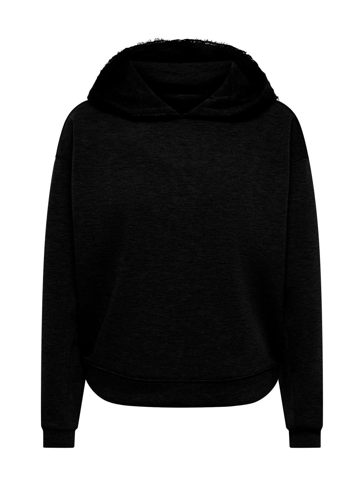 Felpa ONLY Flame Nero con cappuccio 15383216 /Black ONLY 