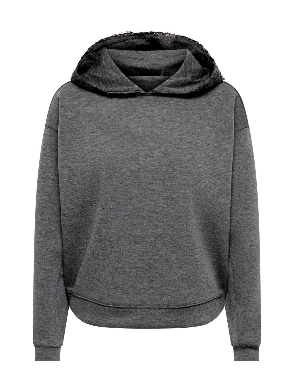 Felpa ONLY Flame Grigio on cappuccio 15383216 /Dark Grey Melange ONLY 