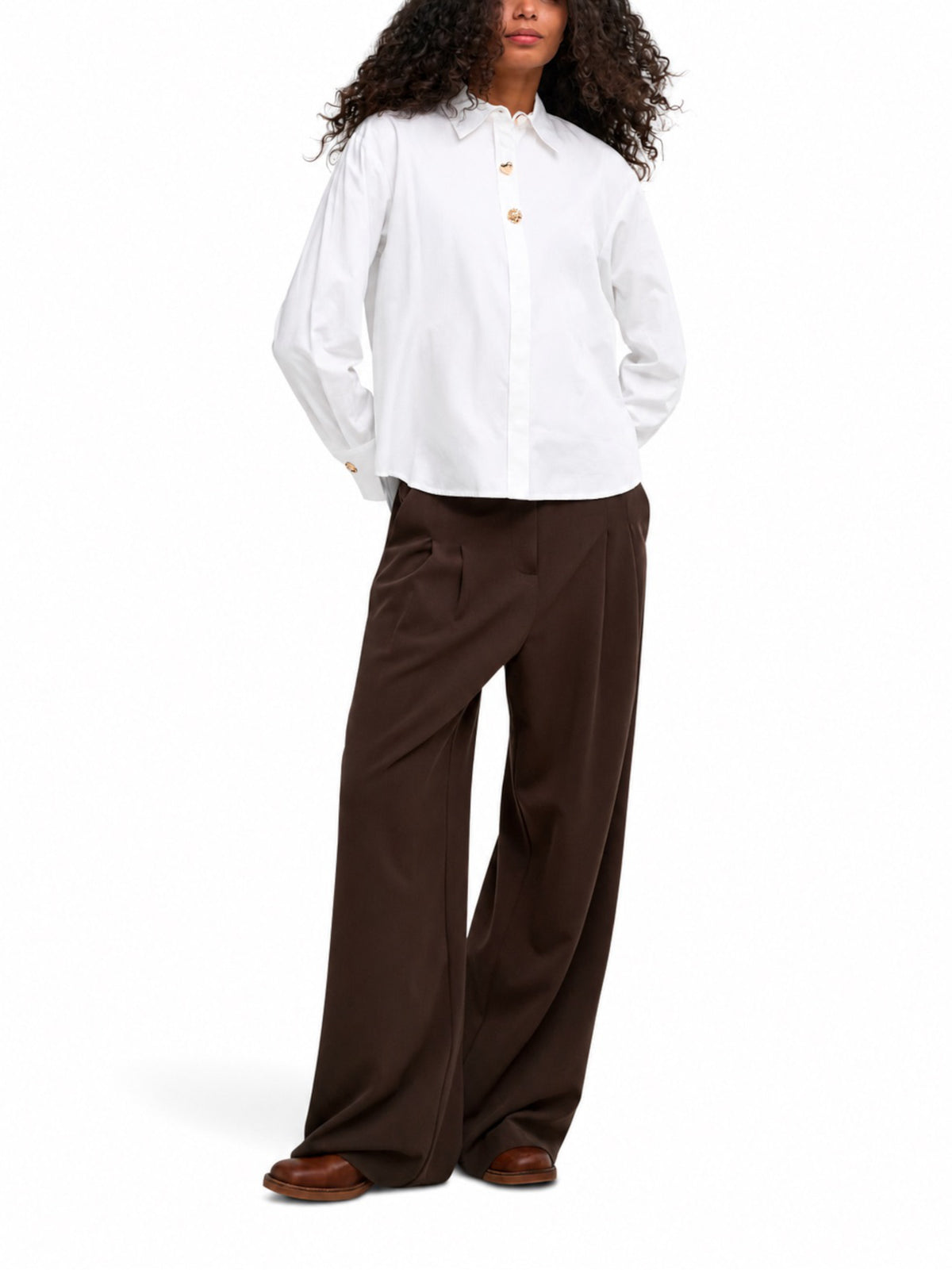 Camicia Only Kaylen Bianca a maniche lunghe 15383696 /Bright White ONLY 