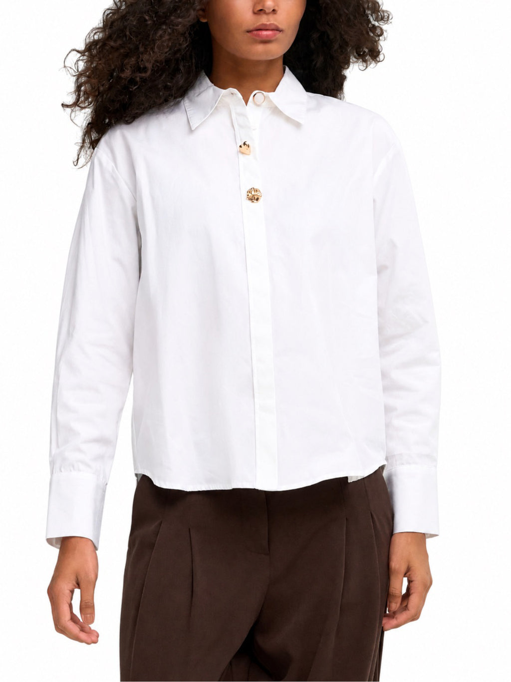Camicia Only Kaylen Bianca a maniche lunghe 15383696 /Bright White ONLY 