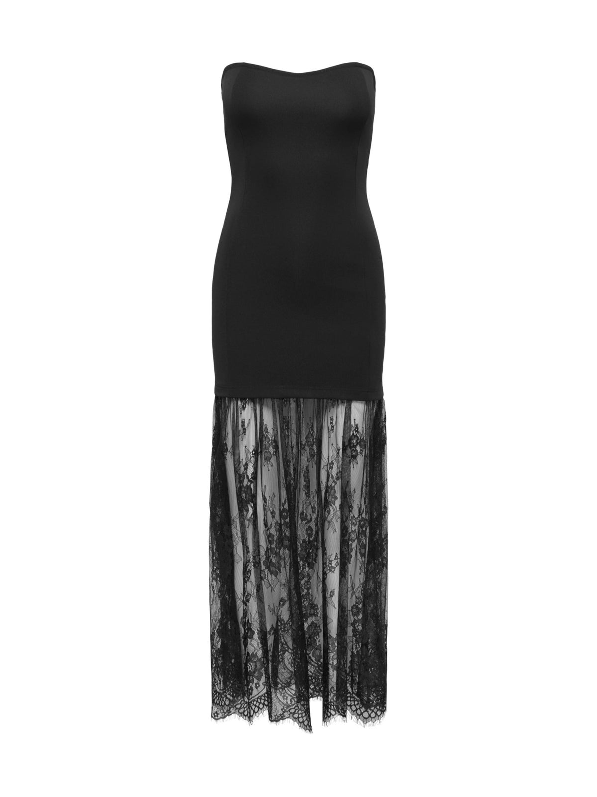 Abito Only Maple Nero con scollo a fascia 15383944 /Lace Black ONLY 