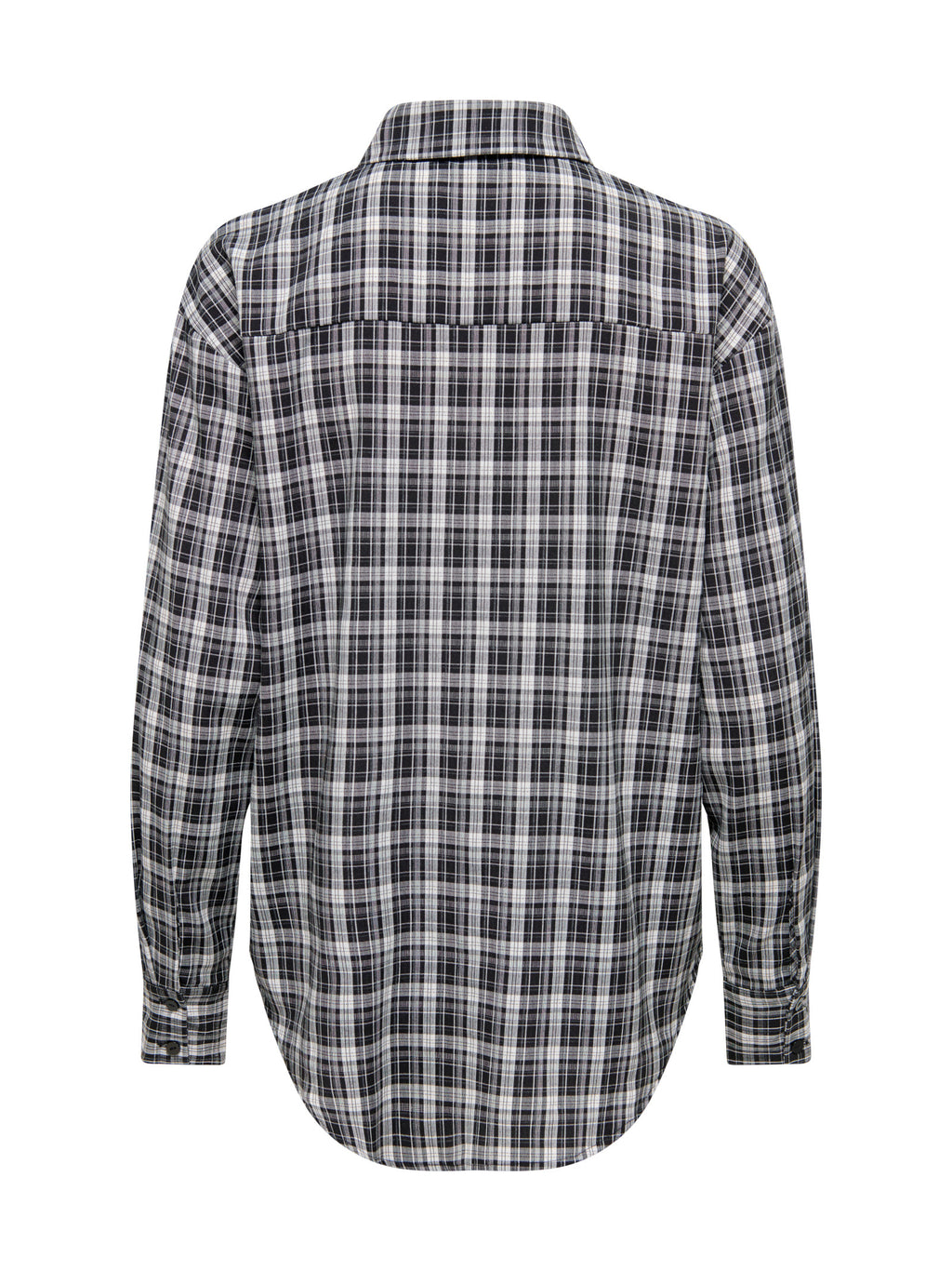 Camicia Only Balve Bianco Nero a quadri 15384036 /Black ONLY 