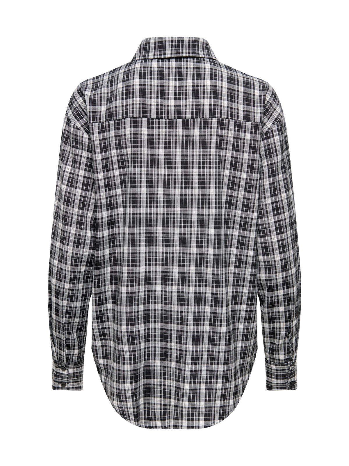 Camicia Only Balve Bianco Nero a quadri 15384036 /Black ONLY 