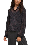 Camicia Only Star Marrone con fantasia 15384283 /Chocolate Plum ONLY 