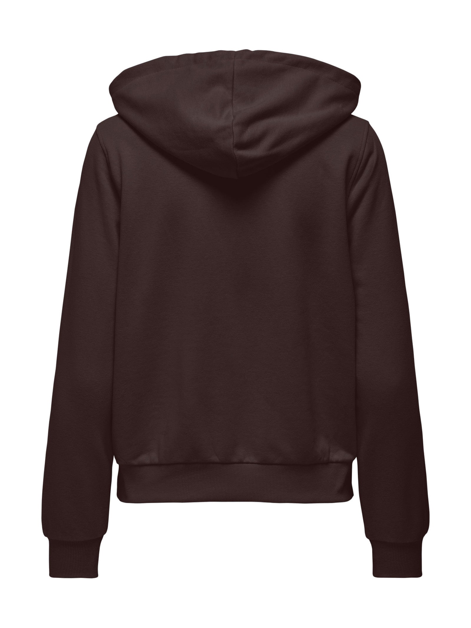 Felpa Only Best Marrone con zip e cappuccio 15384783 /Chocolate Torte ONLY 
