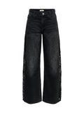 Jeans Only Alanis Nero wide leg 15384847 /Washed Black ONLY 