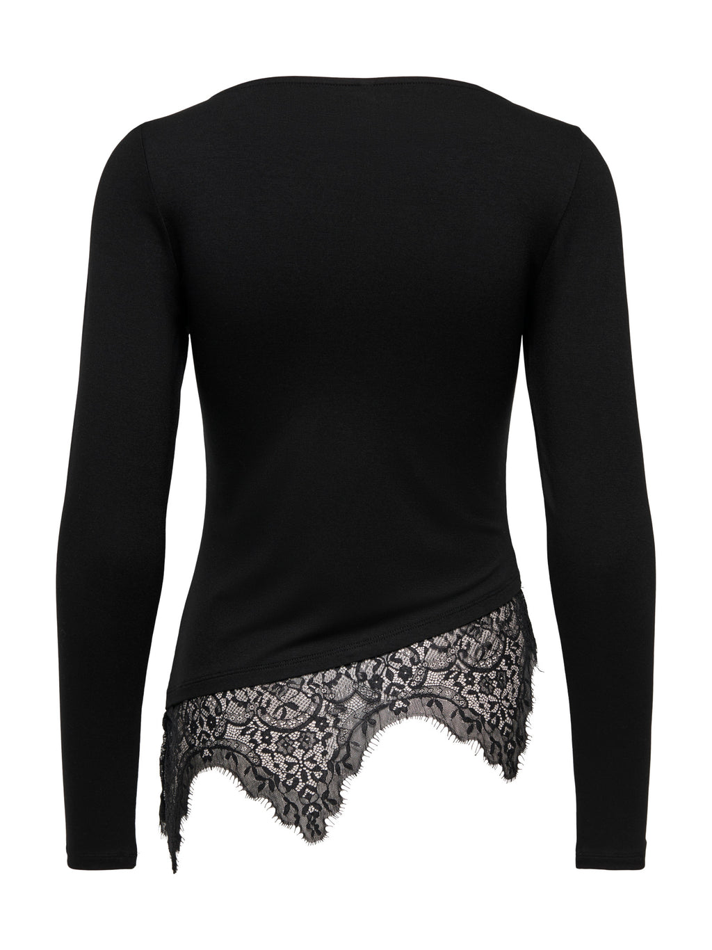 T-shirt Only Laila Nera con pizzo 15384850 /Black ONLY 