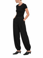 Pantaloni ONLY Lastri Neri baloon 15384873 /Black ONLY 