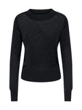 Maglia Only Solita Nera con strass 15384888 /Black ONLY 