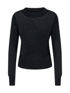Maglia Only Solita Nera con strass 15384888 /Black ONLY 